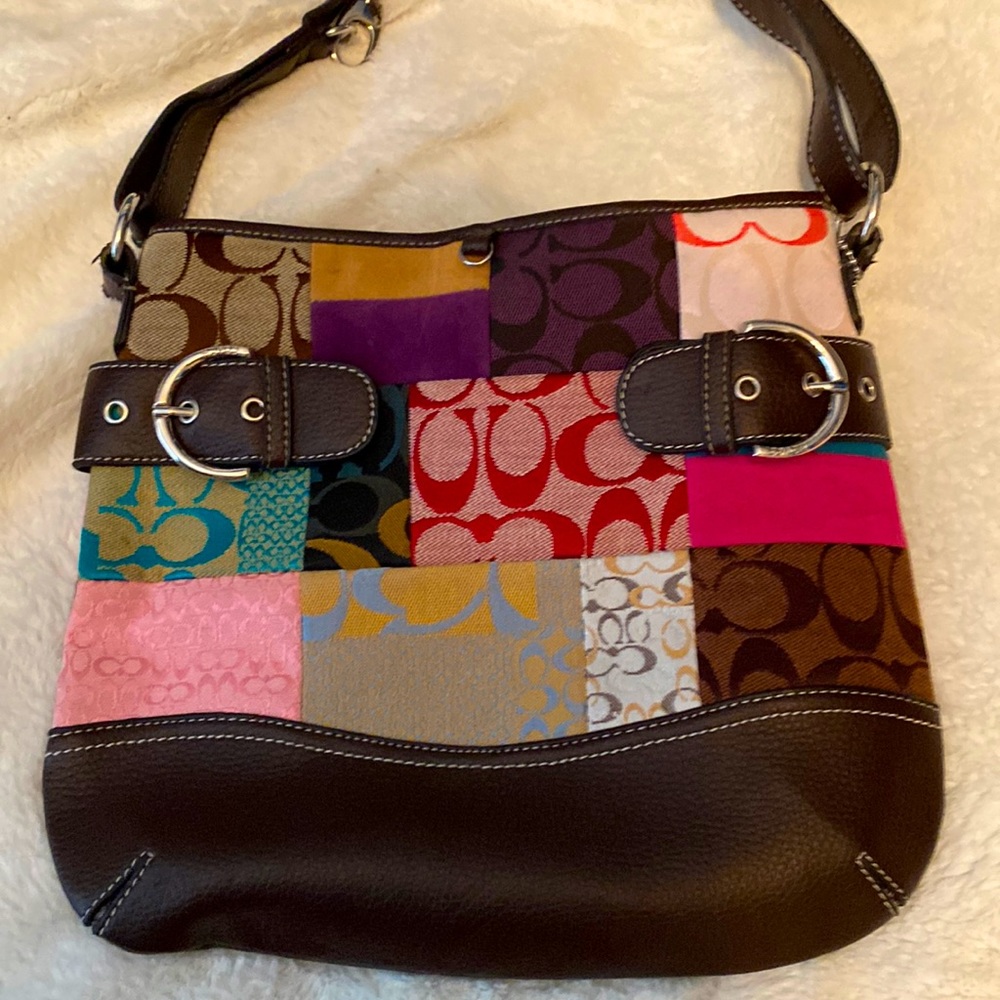 Coach patchwork bag